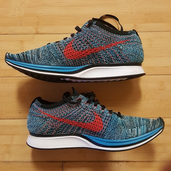 nike flyknit racer neo turquoise